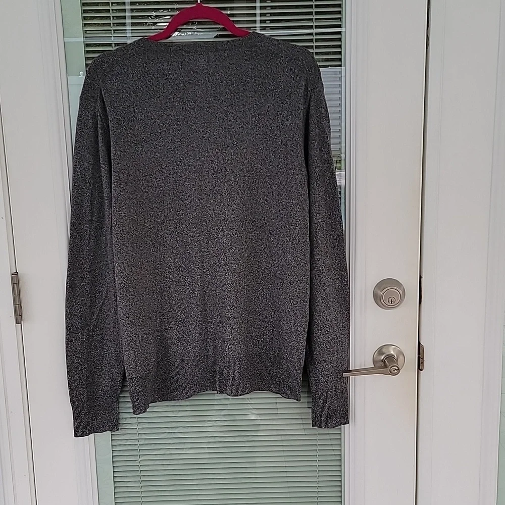 Old Navy Cotton Blend Sweater Sz L Neutral Basic Closet Staple - Picture 4 of 8